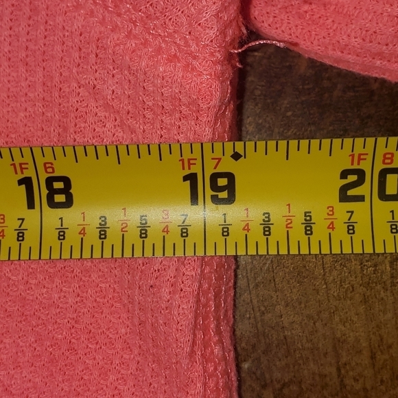 Xhilaration Pink White Long Sleeve - TODAY IS GOING TO BE AWESOME - Picture 5 of 9